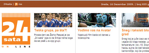 24 sata – Novine online