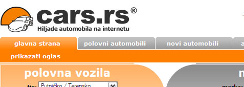 Cars.rs – Hiljade automobila na internetu